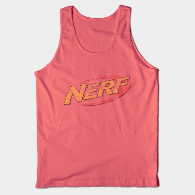 Nerf Logo (extremely worn and faded) Tank Top by GraphicGibbon